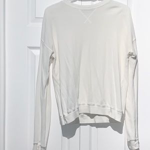 Brandy Melville White Waffle Knit